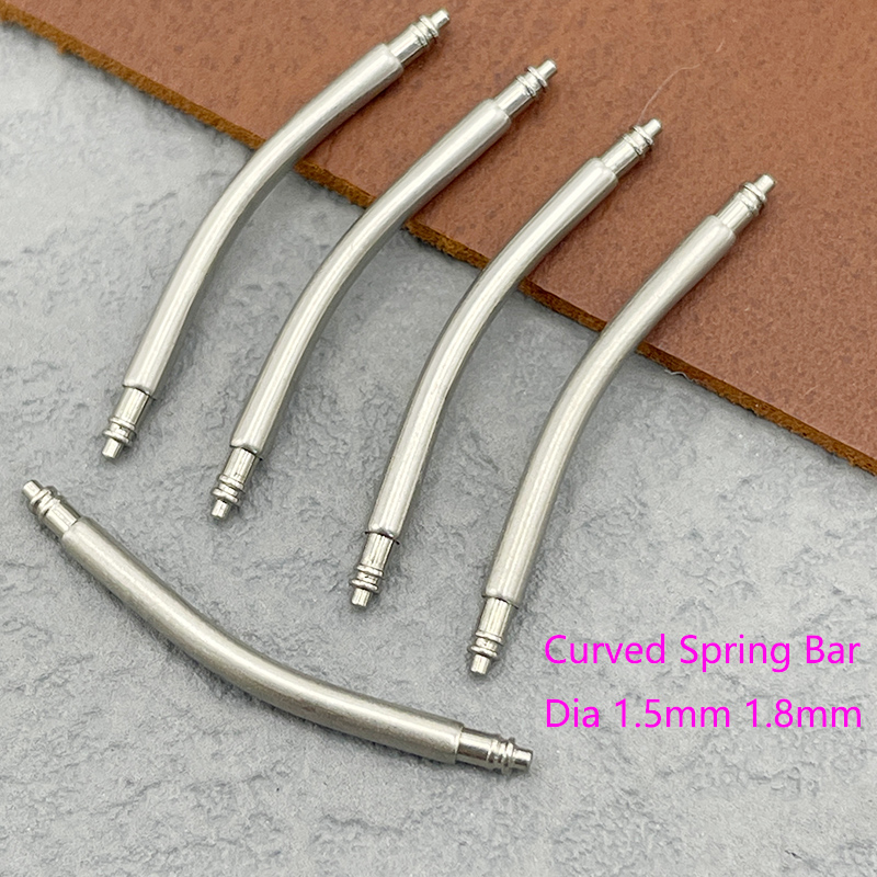 Curved Spring Bar - Dia 1,5 mm 1,8 mm gebogen