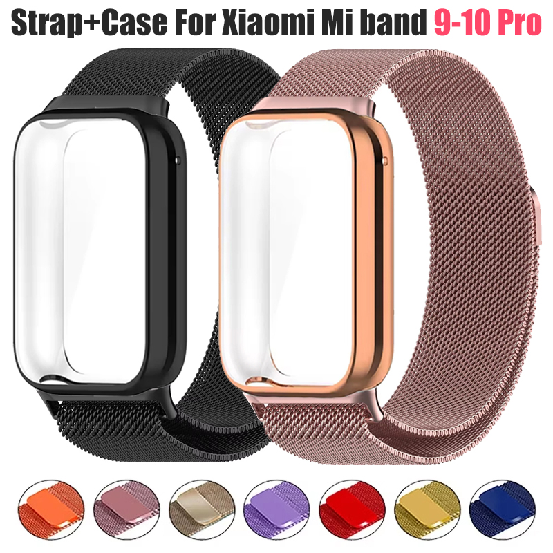 Milanese Loop Magnetic - Milanese Loop Strap + TPU hoesje