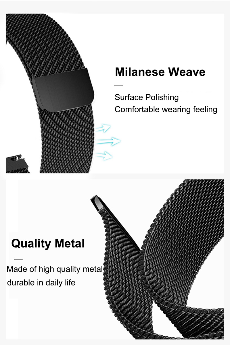 Milanese lusband voor Huawei W - Milanese Loop Magnetic recensie en prijs