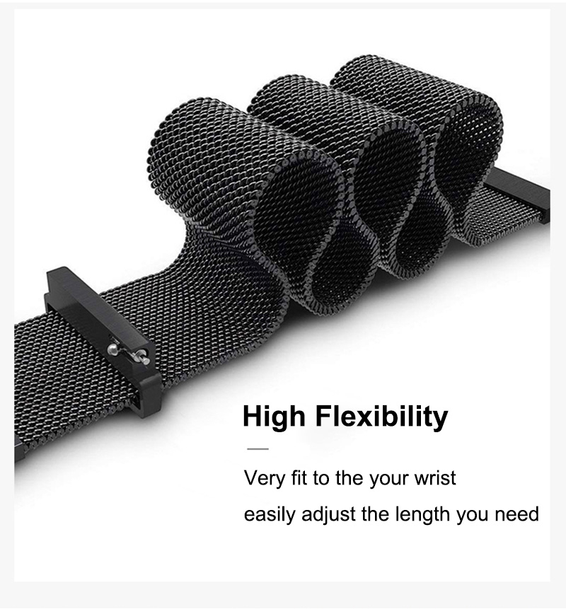 Milanese lusband voor Huawei W - Milanese Loop Magnetic recensie en prijs