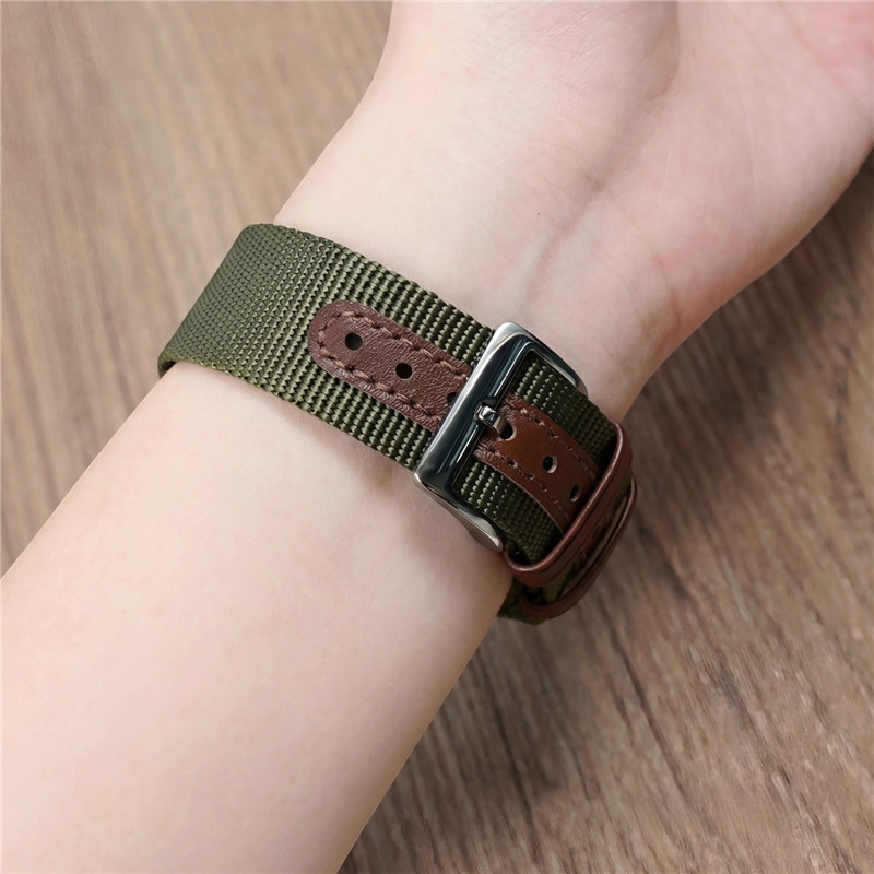 Nylon Geribbelde Horlogeband 2 - Suede Strap Watch recensie en prijs