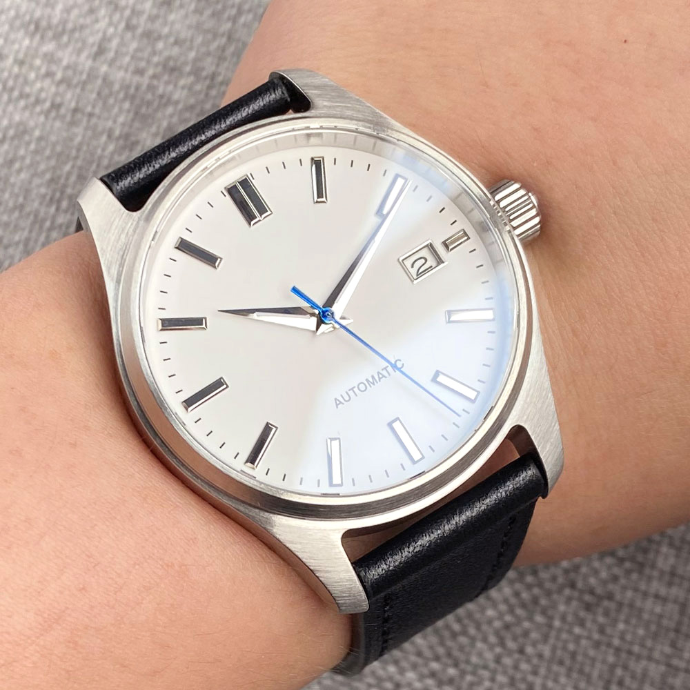 Tandorio witte blauwe wijzerpl - Seiko Watch Presage recensie en prijs