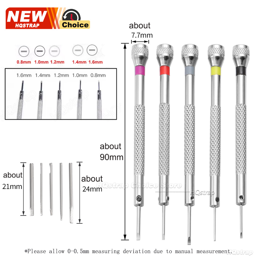 Nieuwe 5 stks/set 0.8-1.6mm St - Spring Bar Tool Set recensie en prijs