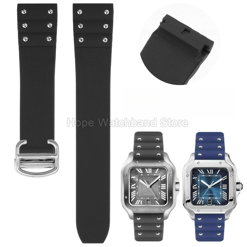 21mm Speciale Platte Interface - Cartier Watch Santos recensie en prijs