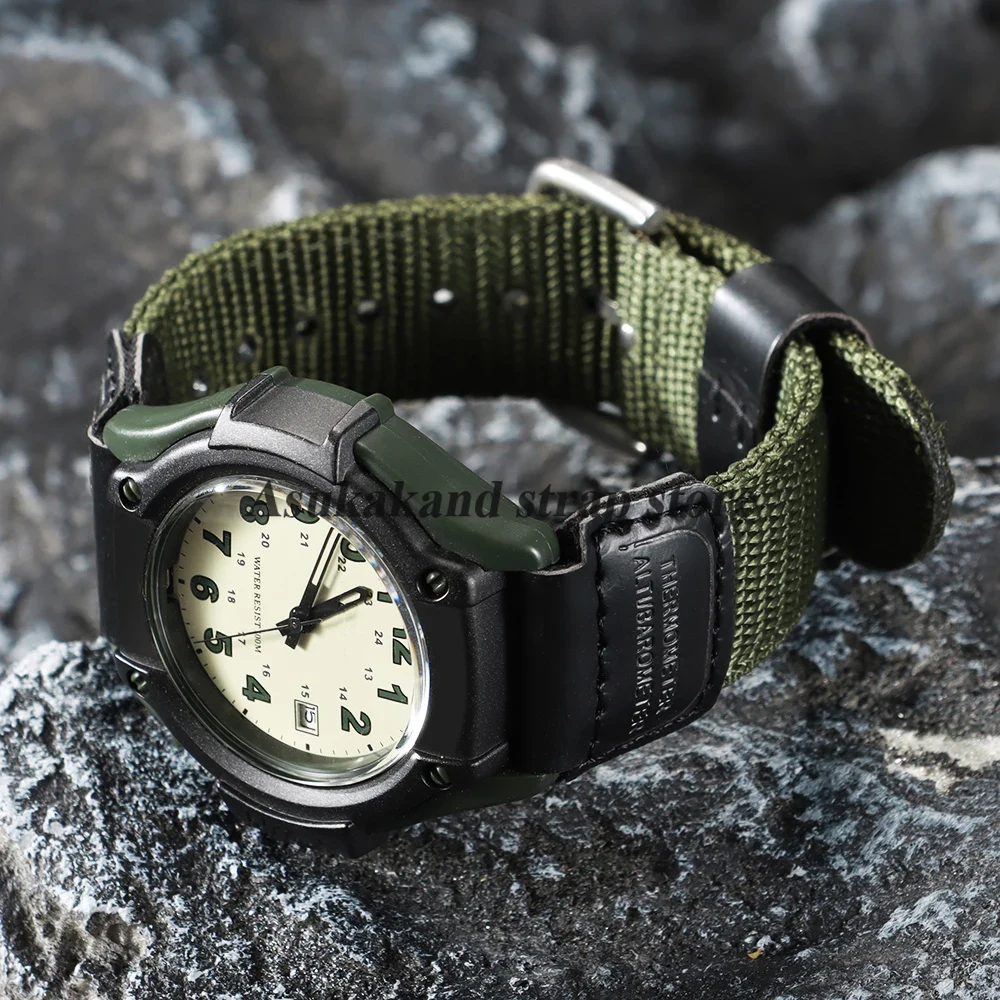 Voor Casio Nylon Horlogeband 1 - Nato Strap Nylon recensie en prijs