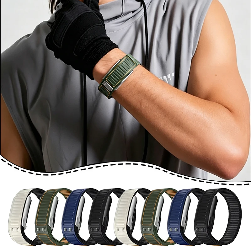 Nylon bandje voor Whoop 5.0 Mg - Sport Loop Velcro recensie en prijs